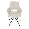Jídelní židle, krémová, látka, DCH-D1320 CRM2