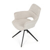 Jídelní židle, krémová, látka, DCH-D1320 CRM2