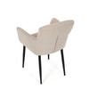 Jídelní židle, béžová, látka, DCH-J2159 CRM2