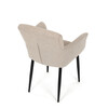 Jídelní židle, béžová, látka, DCH-J2159 CRM2