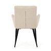 Jídelní židle, béžová, látka, DCH-P3146 CRM2