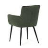 Jídelní židle, zelená, látka, DCH-P3146 GRN2