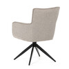 Jídelní židle, béžová, látka, DCH-P3170 LAN2
