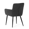 Jídelní židle, šedá, látka, DCH-P3146 GREY2