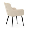 Jídelní židle, béžová, látka, DCH-P3146 CRM2