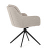 Jídelní židle, béžová, látka, DCH-P3174 LAN2