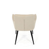 Jídelní židle, béžová, látka, DCH-P3146 CRM2