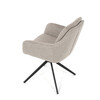 Jídelní židle, béžová, látka, DCH-P3174 LAN2