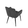 Jídelní židle, šedá, látka, DCH-P3146 GREY2