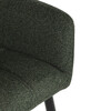 Jídelní židle, zelená, látka, DCH-P3146 GRN2