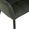 Jídelní židle, zelená, látka, DCH-P3146 GRN2