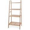 Regál, dřevo, přírodní, DR-N133 NAT