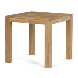 Jídelní stůl 80x80cm, masiv, dub, DS-H080 DUB