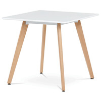 Jídelní stůl 80x80cm, mdf DT-312 WT