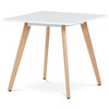 Jídelní stůl 80x80cm, mdf DT-312 WT