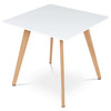 Jídelní stůl 80x80cm, mdf DT-312 WT