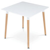 Jídelní stůl 80x80cm, mdf DT-303 WT