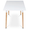 Jídelní stůl 120x80cm, mdf DT-304 WT