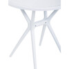 Zahradní stůl plast, bílá, DT-X7007 WT