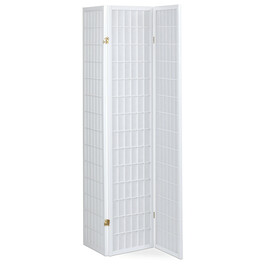 Paraván, masiv, bílá, EF-E803 WT