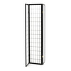 Paraván, masiv, černá, EF-E803 BK