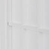 Paraván, masiv, bílá, EF-E803 WT