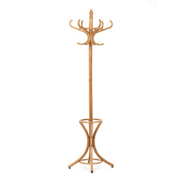 Věšák, masiv, hnědá, F-2059 OAK