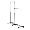 Stojan na šaty, plast, černá, GD-174 BK