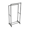 Stojan na šaty, kov, černá, GD-164 BK