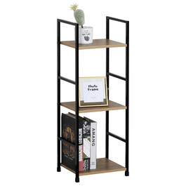 Regál, mdf, hnědá, GD-213 OAK