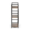 Regál, mdf, hnědá, GD-223 OLW