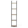 Regál, mdf, hnědá, GD-215 OLW