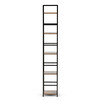 Regál, mdf, hnědá, GD-215 OLW