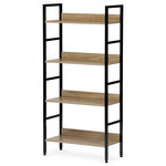 Regál, mdf, hnědá, GD-314 OAK