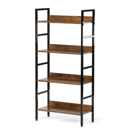 Regál, mdf, hnědá, GD-314 OLW