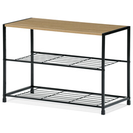 Botník, mdf, hnědá, GD-413 OAK