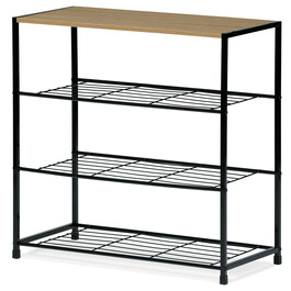 Botník, mdf, hnědá, GD-414 OAK