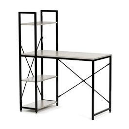 Pracovní stůl 100x48cm, mdf, bělený dub, GD-512 WT