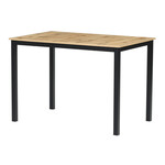 Jídelní stůl 110x70x75cm, mdf, divoký dub, GDT-202 OAK