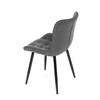 Jídelní židle, šedá, látka, HC-462 GREY2
