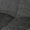 Jídelní židle, šedá, látka, HC-462 GREY2