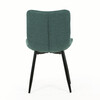 Jídelní židle, zelená, látka, HC-462 GRN2
