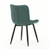 Jídelní židle, zelená, látka, HC-462 GRN2