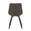 Jídelní židle, zelená, látka, HC-465 GRN2