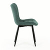 Jídelní židle, zelená, látka, HC-462 GRN2