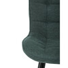Jídelní židle, zelená, látka, HC-462 GRN2