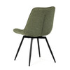 Jídelní židle, zelená, látka, HC-T1130 GRN2