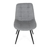 Jídelní židle, šedá, látka, HC-T1130 GREY2