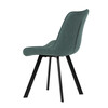 Jídelní židle, zelená, látka vintage, HC-V3066 GRN3