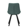 Jídelní židle, zelená, látka vintage, HC-V3066 GRN3